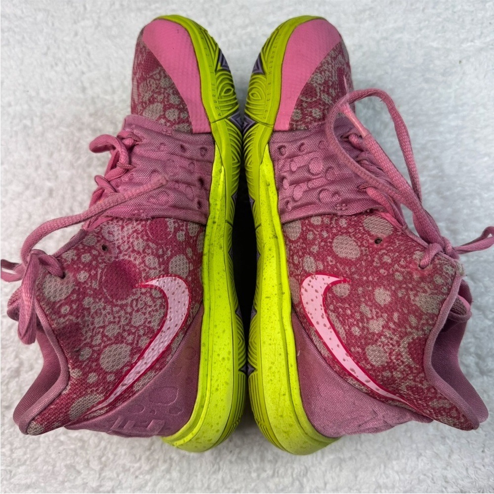 Nike Kyrie Irving 5 Basketball Shoes Kids 5.5Y Pink Patrick Star Spongebob - Picture 2 of 12